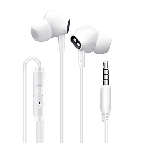 General Wired In-Ear Headphones White