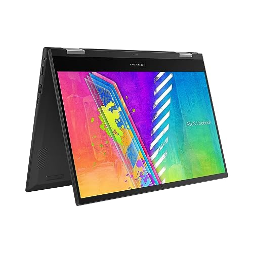 Asus VivoBook Go Flip TP1400KA-BZ056WS 14 inch Intel Celeron N4500 4GB 128GB SSD Intel UHD Graphics Quiet Blue English/Arabic Windows 11
