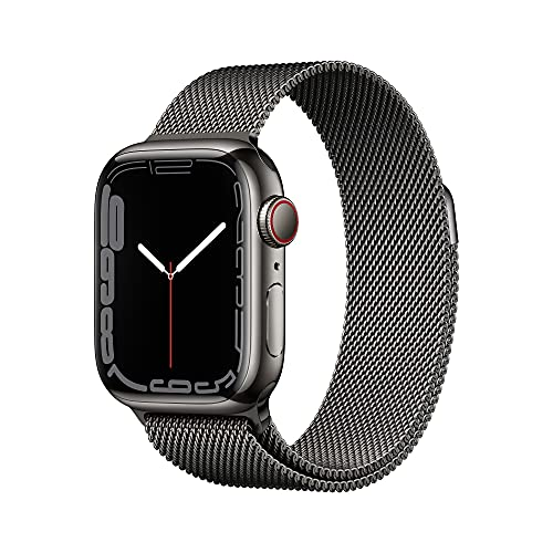 Apple Apple Watch Series 7 GPS 41 mm Graphite Stainless Steel Case
