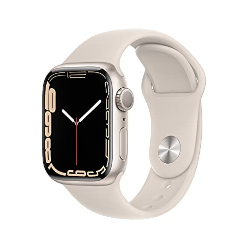 Apple Watch Series 7 GPS 41mm Starlight Aluminium Case