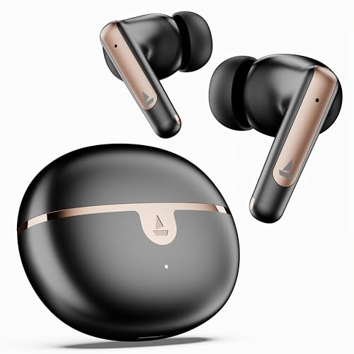 boAt Airdopes 161 ANC Elite Wireless Earbuds Black