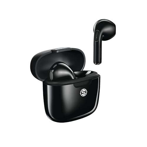 Salpido Earwaves S101 Bluetooth Earbuds with Noise Cancellation & TWS Black