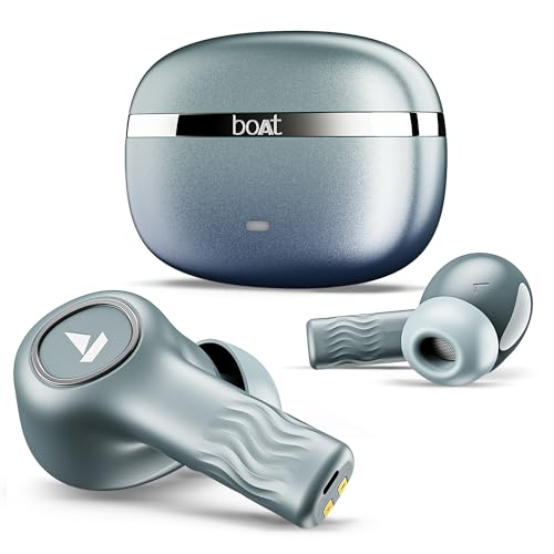 boAt Nirvana Ion ANC Wireless Earbuds with Gaming Mode & Quad Mic Gray