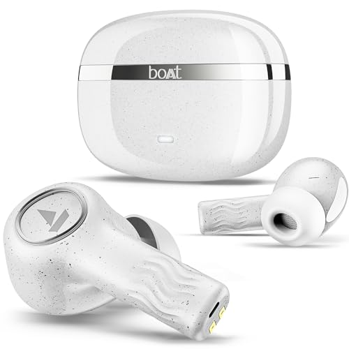 boAt Nirvana Ion ANC Wireless Earbuds with Gaming Mode & Quad Mic White