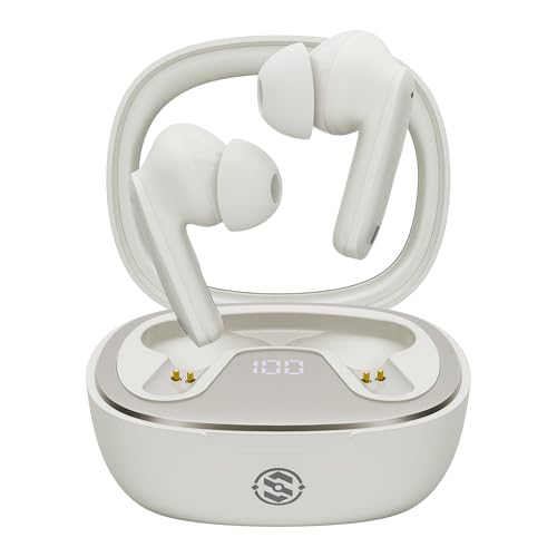 Salpido Earwaves S100 True Wireless Bluetooth Earbuds White