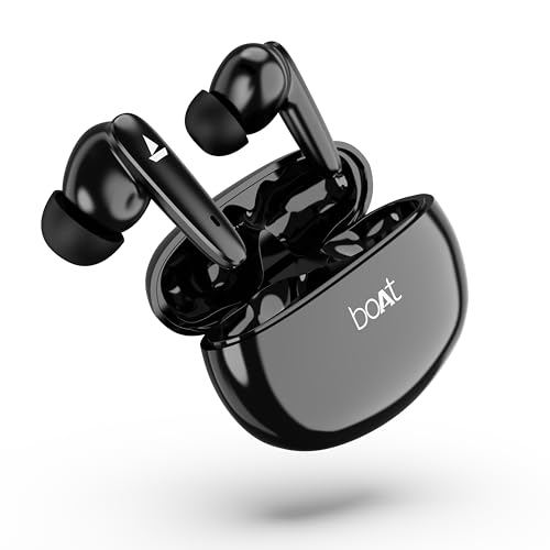 boAt Airdopes 163 True Wireless Bluetooth Earbuds Black